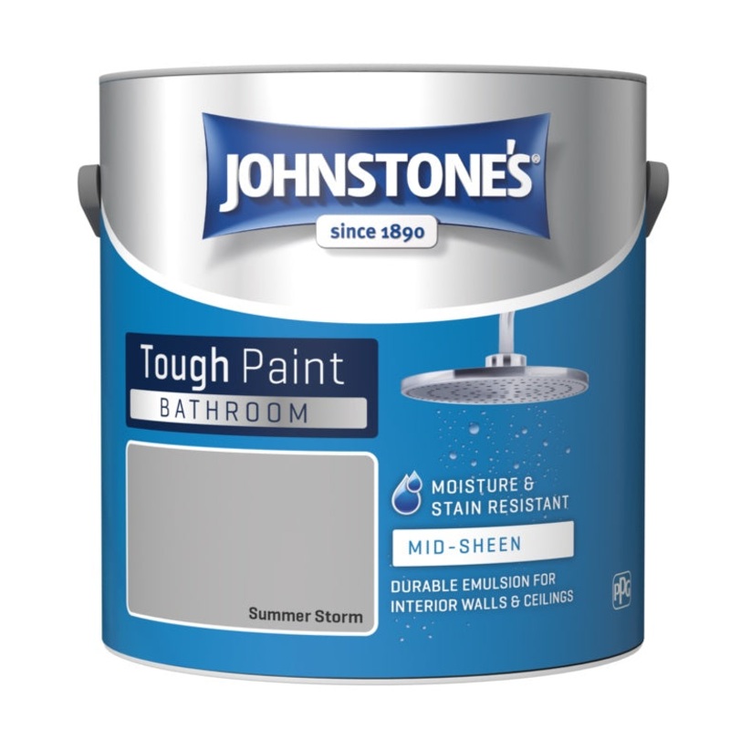 Johnstone’s Bathroom Midsheen 2.5L – Summer Storm