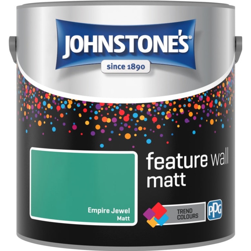 Johnstone’s Feature Wall Matt 2.5L – Empire Jewel