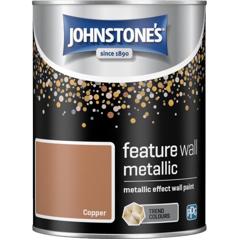 Johnstone’s Feature Wall Metallic 1.25L – Copper