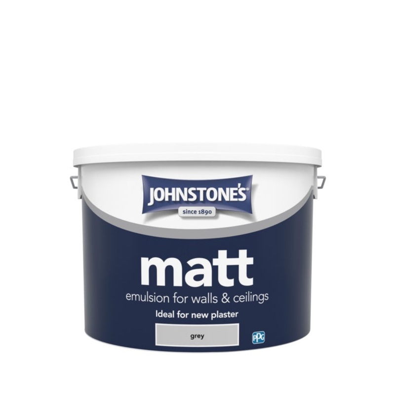 Johnstone’s Wall & Ceiling Matt 10L – Grey