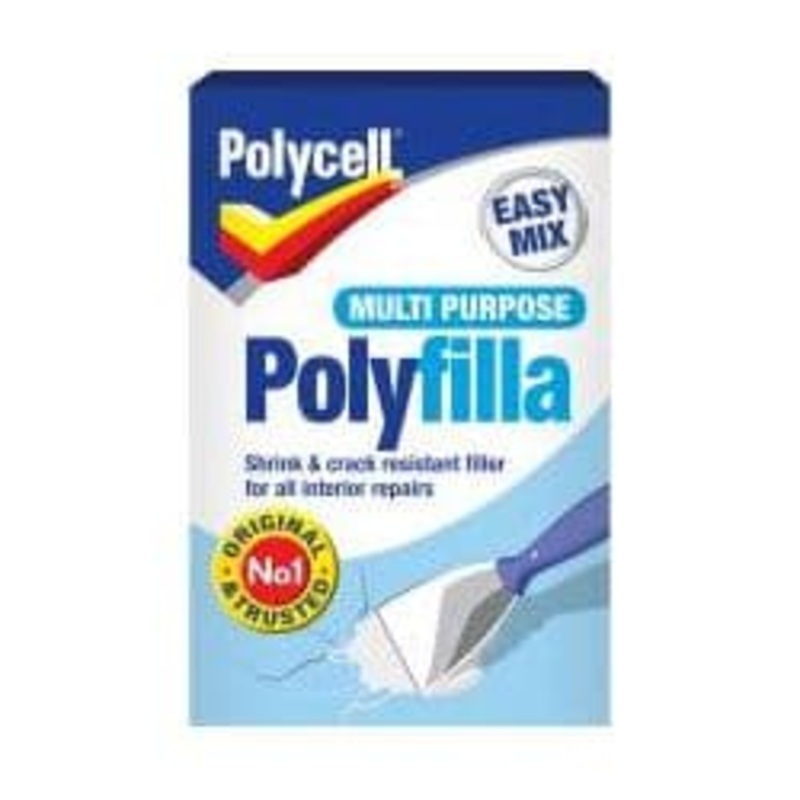 Polycell Polyfilla Multi Purpose White Powder Filler – 900g Box