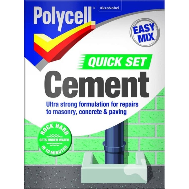 Polycell Quick Set Cement Polyfilla – 2kg