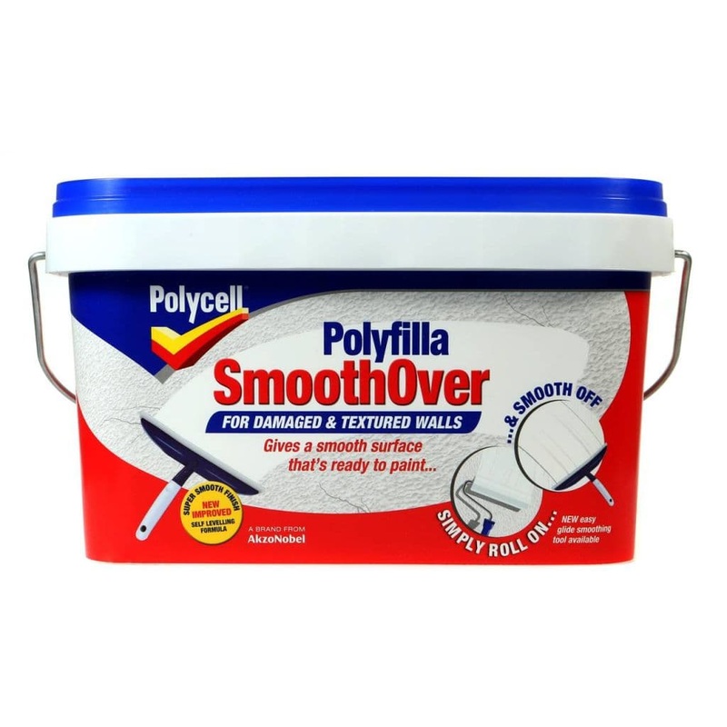 Polycell Smoothover Damaged Wall – 2.5L Textured
