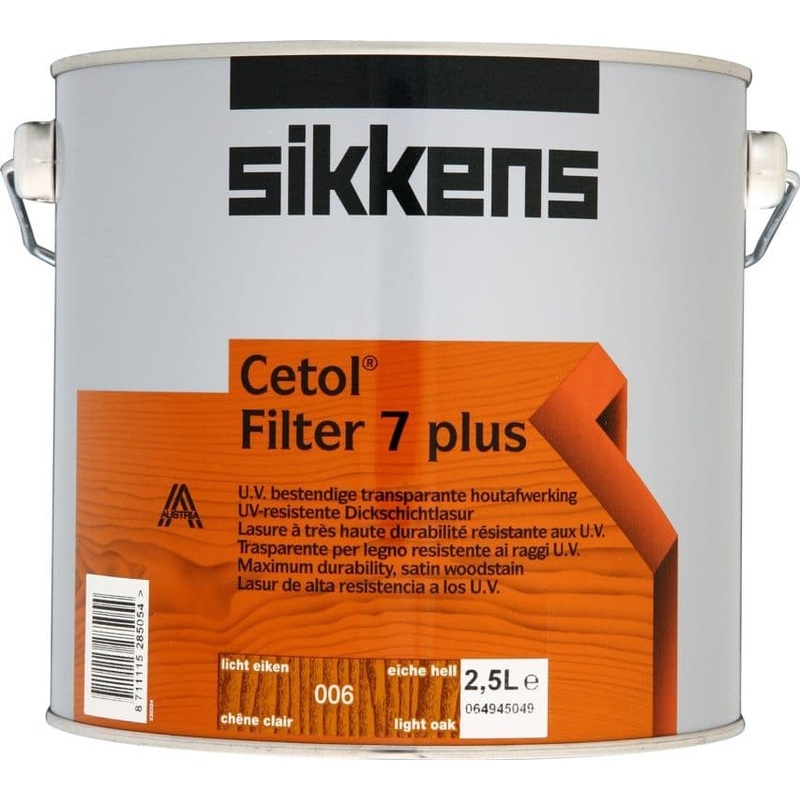 Sikkens Cetol Filter 7 Plus 2.5L – 006 Light Oak
