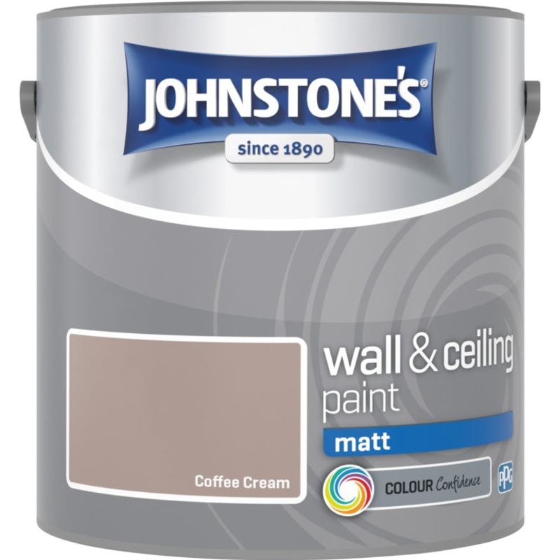 Johnstone’s Wall & Ceiling Matt 2.5L – Coffee Cream