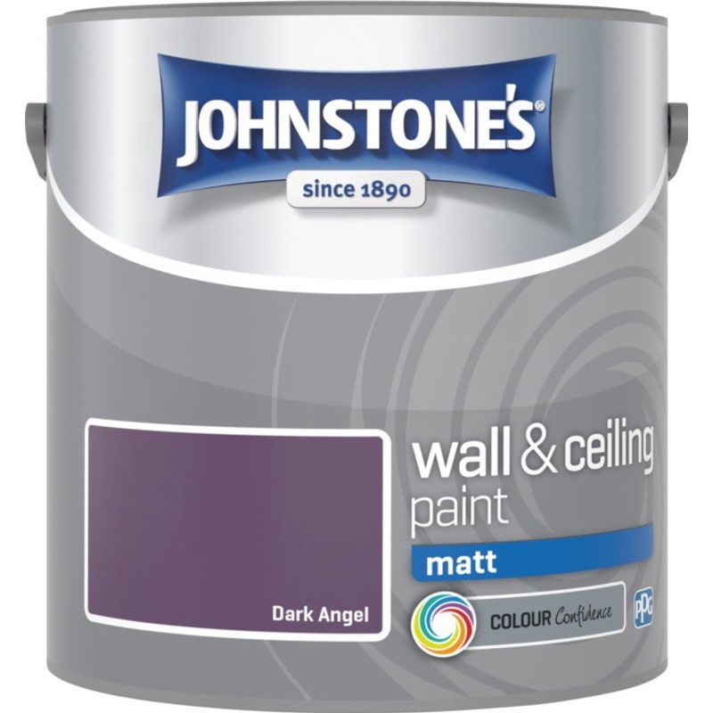 Johnstone’s Wall & Ceiling Matt 2.5L – Dark Angel