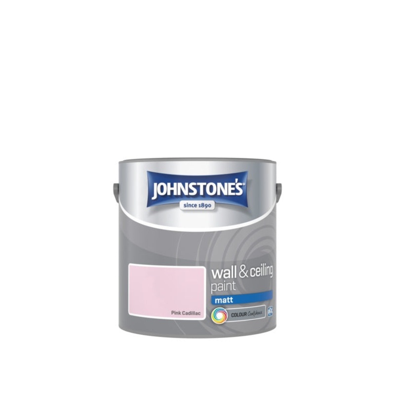 Johnstone’s Wall & Ceiling Matt 2.5L – Pink Cadillac