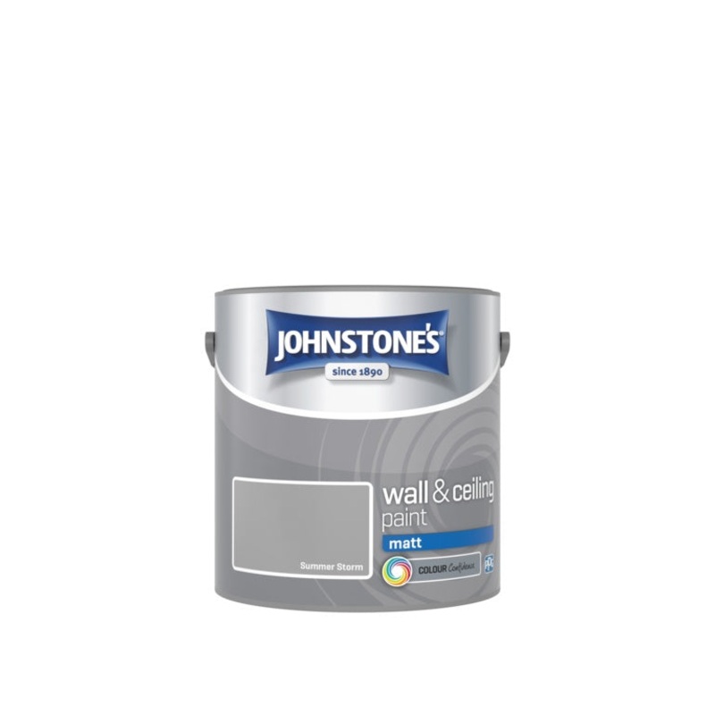 Johnstone’s Wall & Ceiling Matt 2.5L – Summer Storm