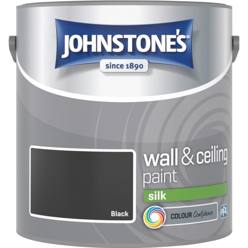 Johnstone’s Wall & Ceiling Silk 2.5L – Black