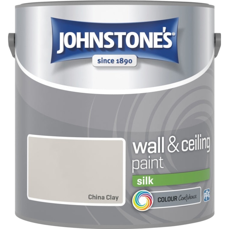 Johnstone’s Wall & Ceiling Silk 2.5L – China Clay
