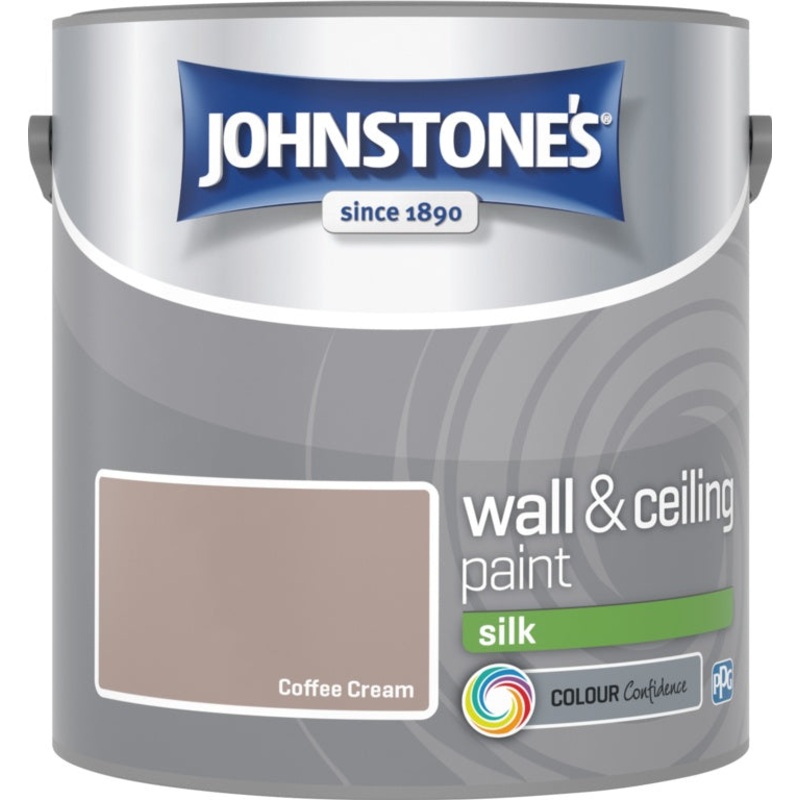 Johnstone’s Wall & Ceiling Silk 2.5L – Coffee Cream