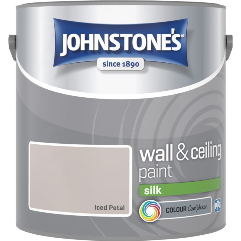 Johnstone’s Wall & Ceiling Silk 2.5L – Iced Petal