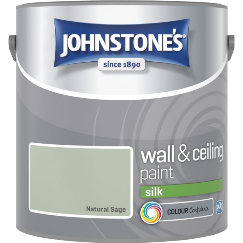 Johnstone’s Wall & Ceiling Silk 2.5L – Natural Sage