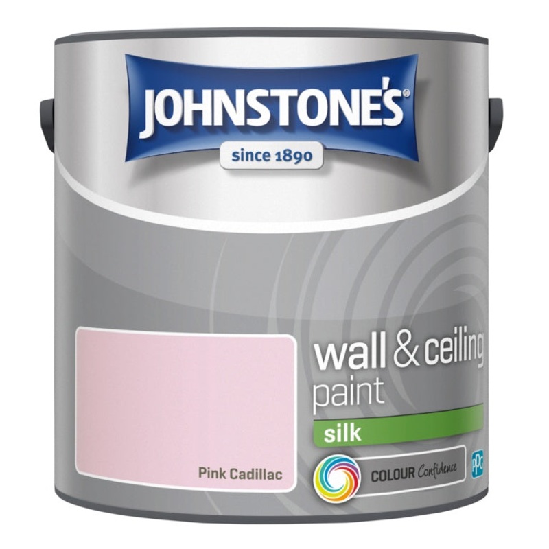 Johnstone’s Wall & Ceiling Silk 2.5L – Pink Cadillac