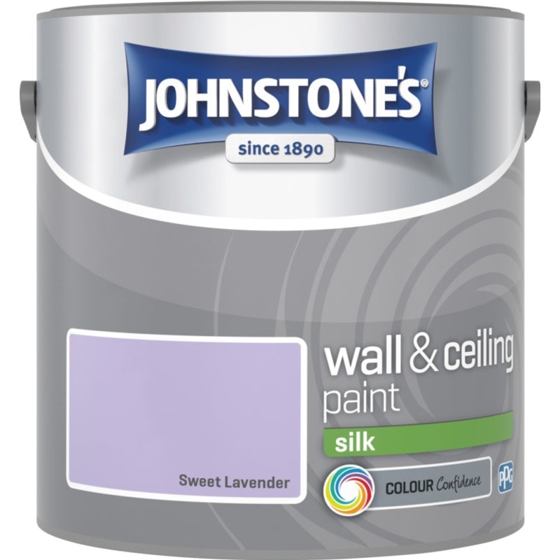 Johnstone’s Wall & Ceiling Silk 2.5L – Sweet Lavender