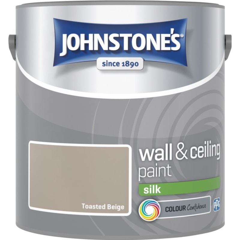 Johnstone’s Wall & Ceiling Silk 2.5L – Toasted Beige