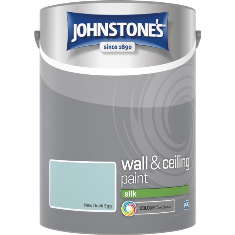 Johnstone’s Wall & Ceiling Silk 5L – New Duck Egg