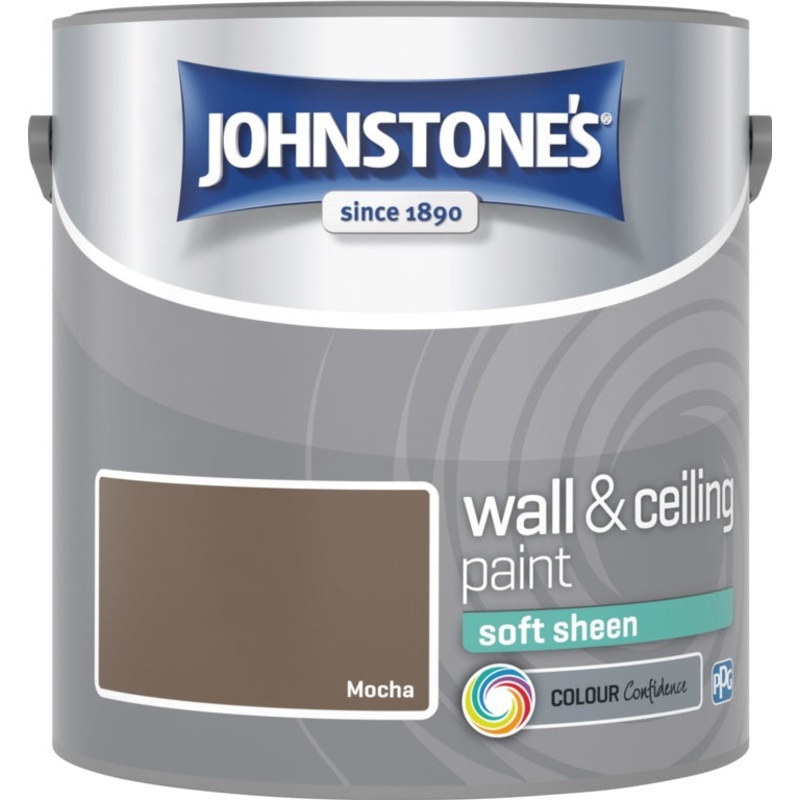 Johnstone’s Wall & Ceiling Soft Sheen 2.5L – Mocha