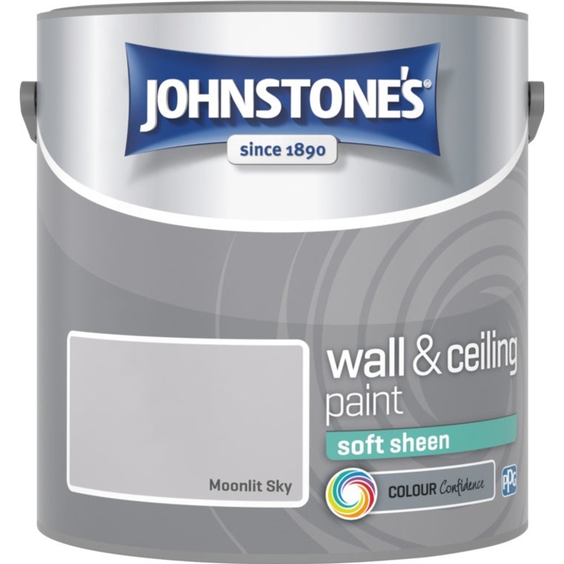 Johnstone’s Wall & Ceiling Soft Sheen 2.5L – Moonlit Sky