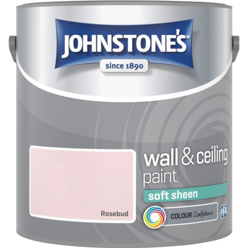 Johnstone’s Wall & Ceiling Soft Sheen 2.5L – Rosebud