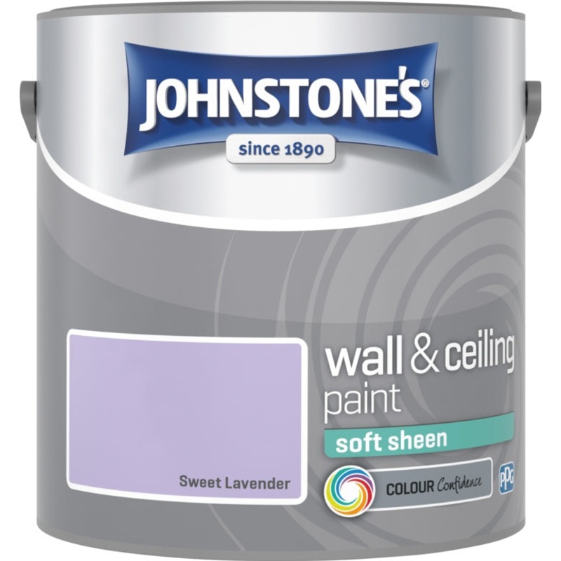 Johnstone’s Wall & Ceiling Soft Sheen 2.5L – Sweet Lavender