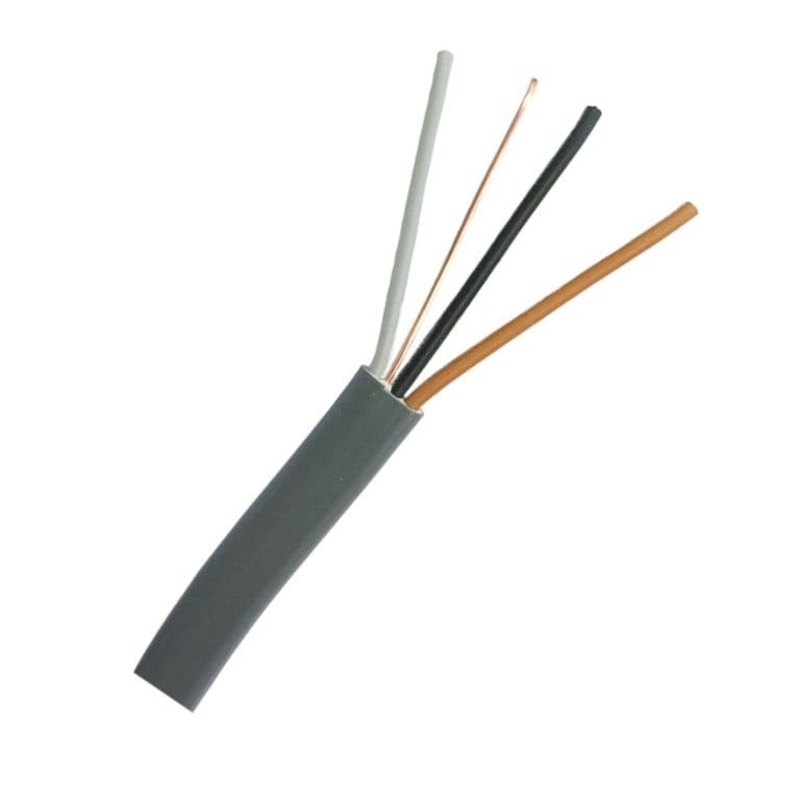 Dencon Flat 3 Core & Earth Grey – Harmonised Colours – 1mm – 100m Drum