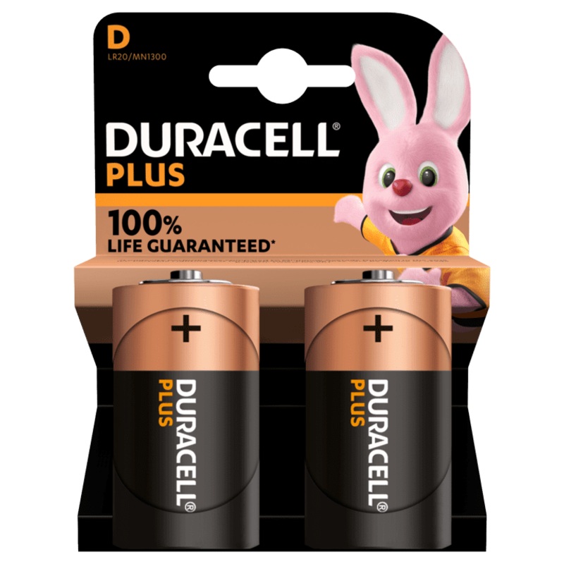 Duracell Plus Power – D Size