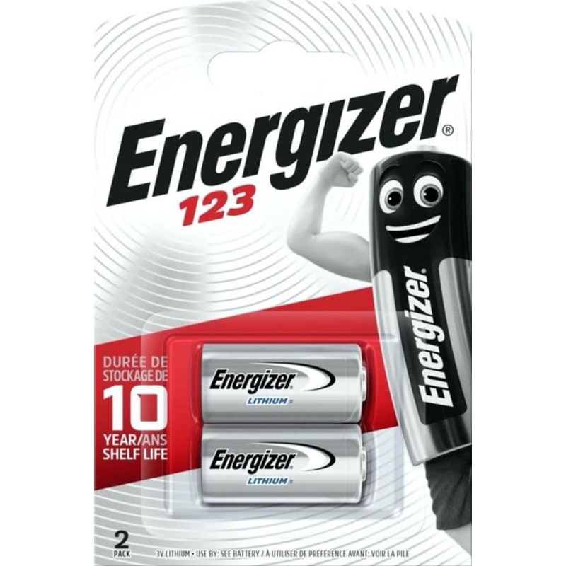 Energizer Lithium CR123 Battery – Card 2