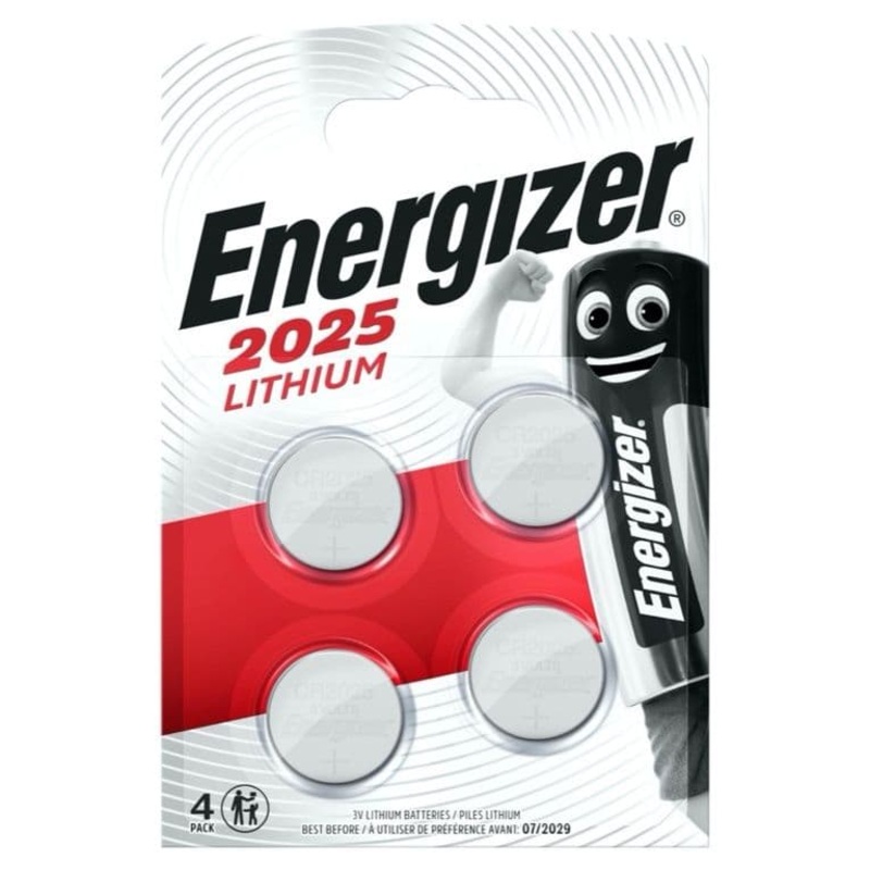 Energizer Lithium CR2025 Batteries – Card 4