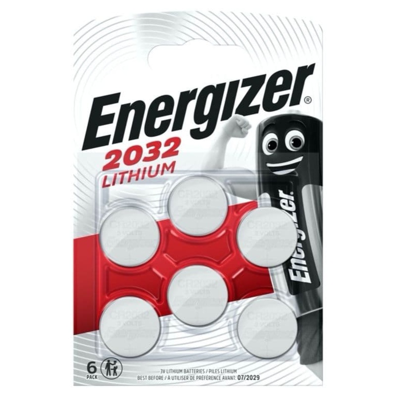 Energizer Lithium CR2032 Batteries – Card 6