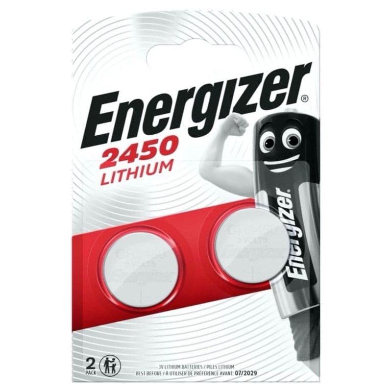 Energizer Lithium CR2450 Batteries – Card 2