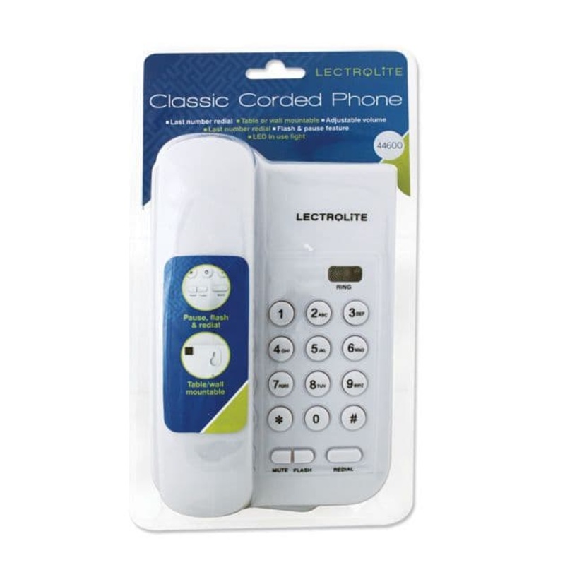 Lectrolite Small Talk Phone – White