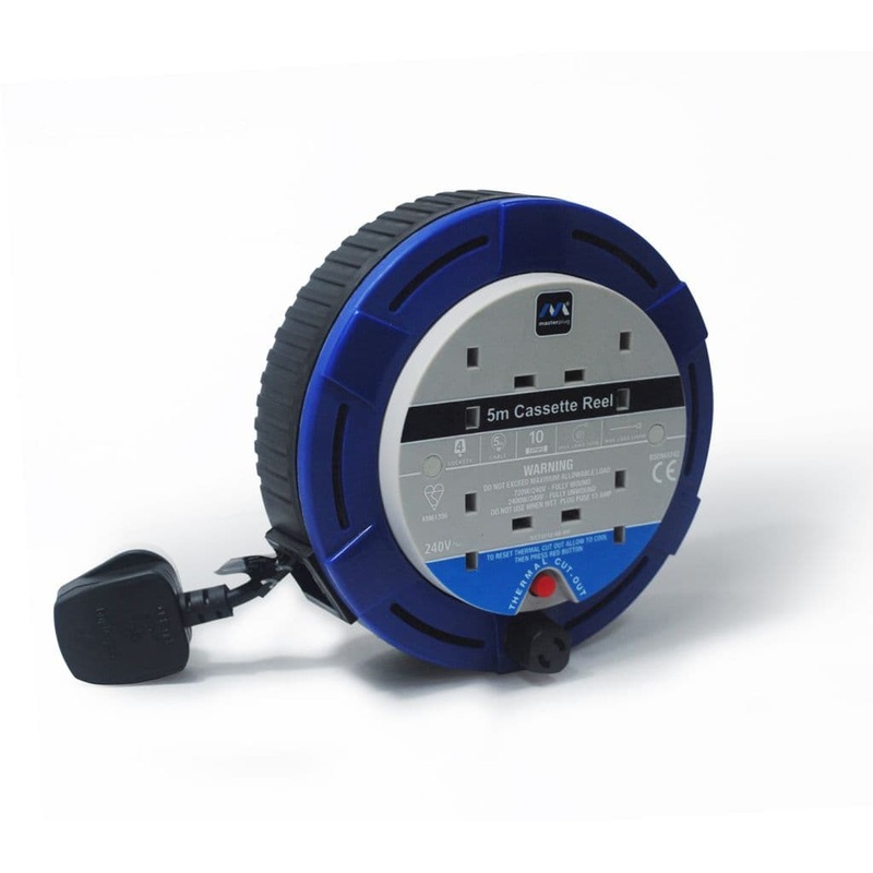 Masterplug Cable Reel 10 Amp – 5m