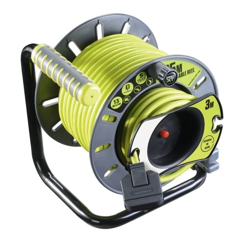 Pro Xt Outdoor Cable Reel 1 Gang – 25m