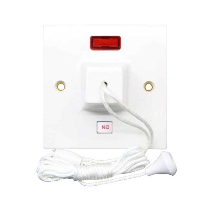 Securlec 1 Gang Ceiling Switch with Neon – Bubble Packed