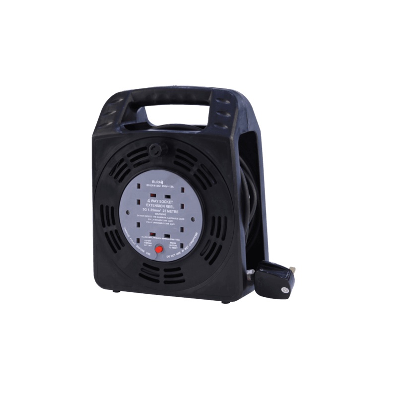 Securlec 4 Gang Extension Reel – 15m 13 Amp