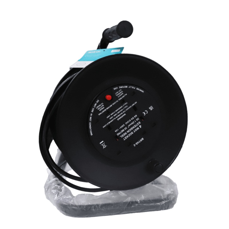 Securlec 4 Gang Extension Reel – 20m 13 Amp