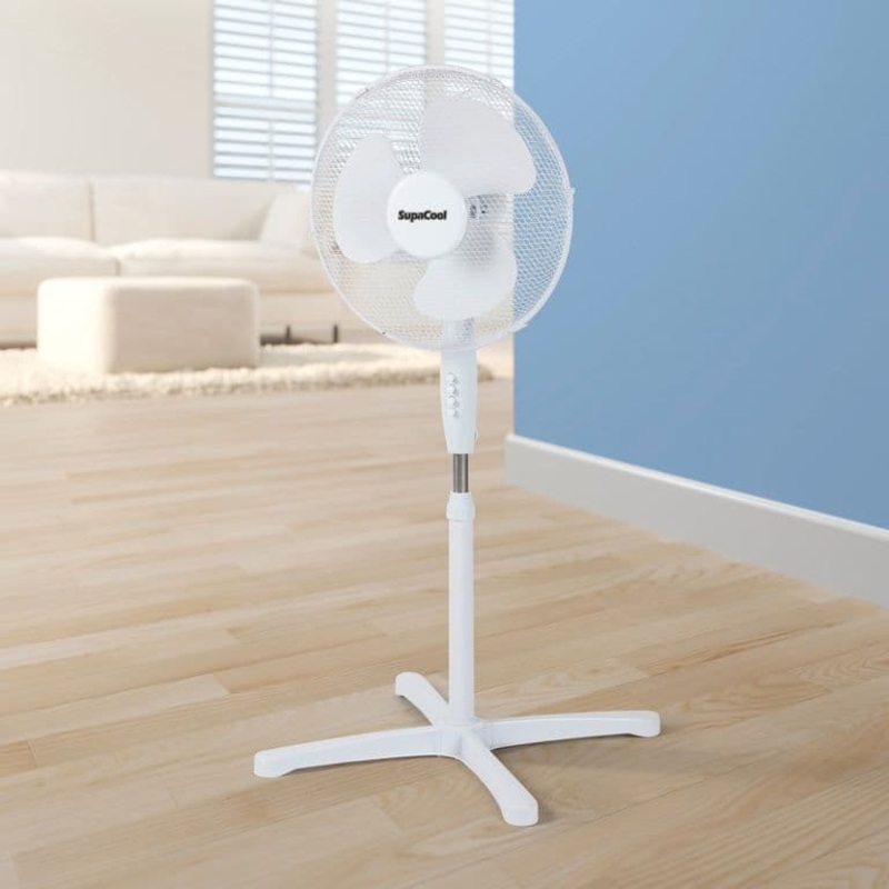 SupaCool Oscillating Stand Fan – 16