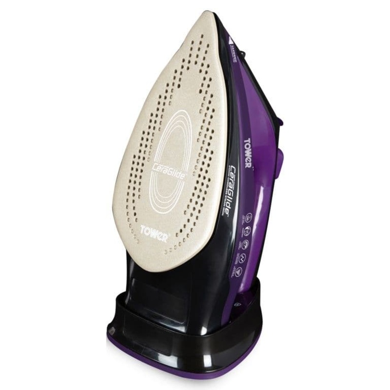 Tower Ceraglide Cord/Cordless Iron – 2400w
