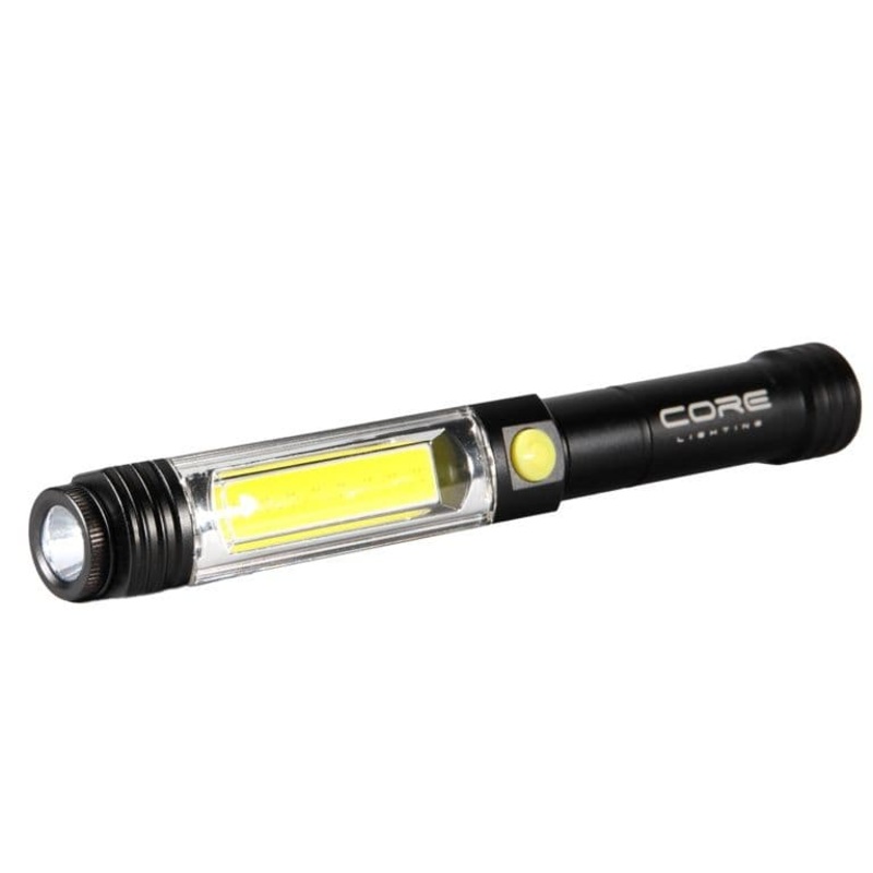 Core Magnetic Inspection Lamp With Torch – 400 Lumens