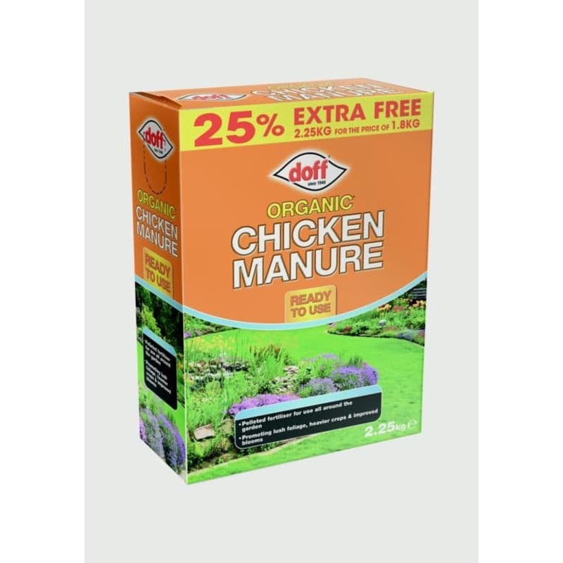 Doff Organic Chicken Manure – 2.25kg