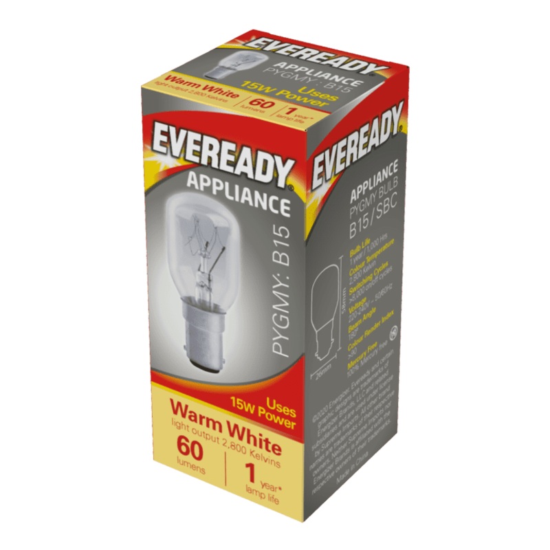 Eveready Pygmy 15W SBC Clear – Pack 10
