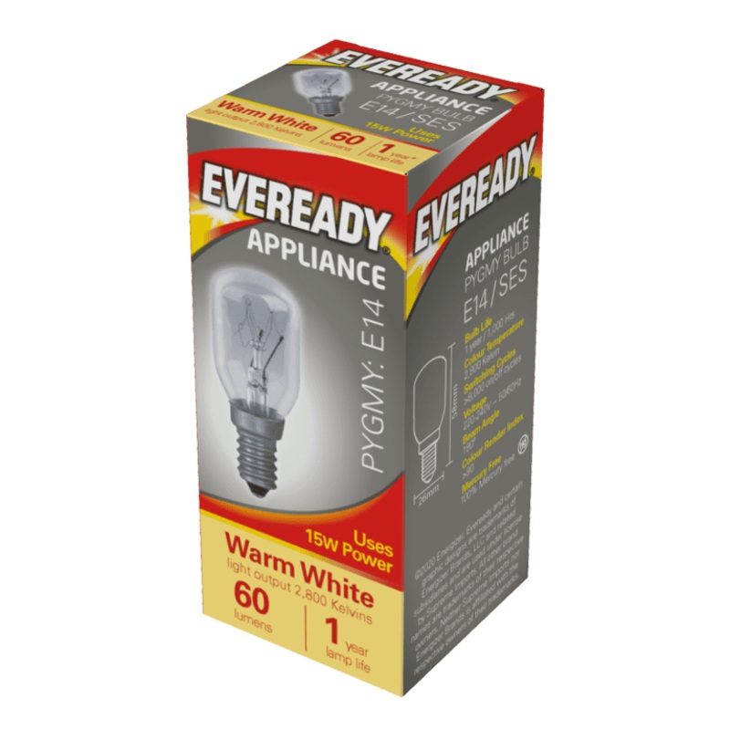 Eveready Pygmy 15W SES Clear – Pack 10