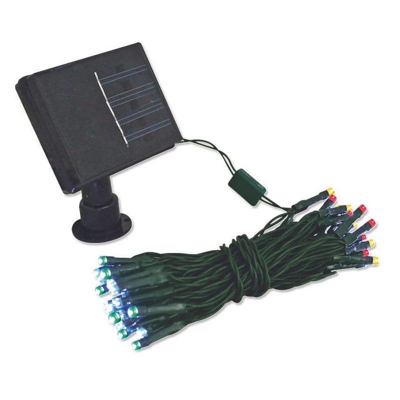 GardenKraft 100 LED Solar String Lights – Multi