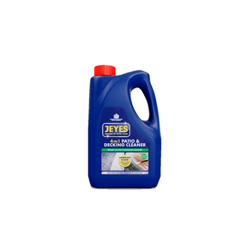 Jeyes 4 In 1 Patio & Decking Cleaner – 4L