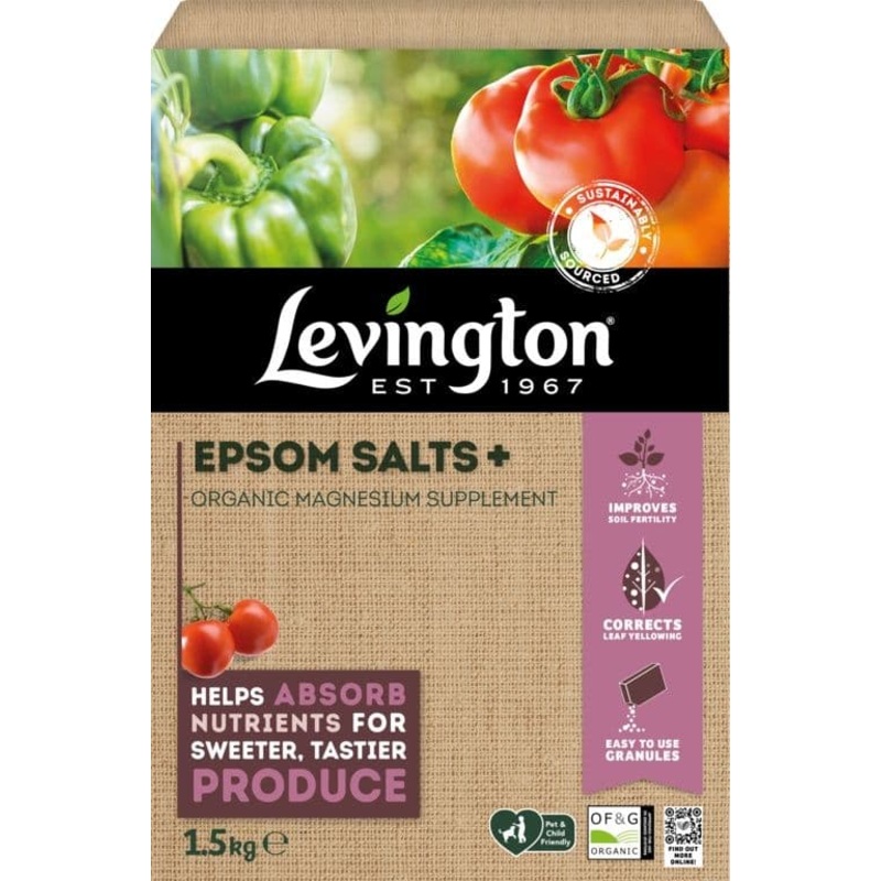 Levington Epsom Salts – 1.5kg