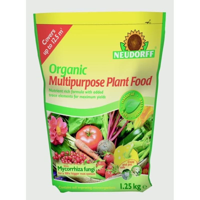 Neudorff Organic Multi Purpose Plant Food – 1.25kg