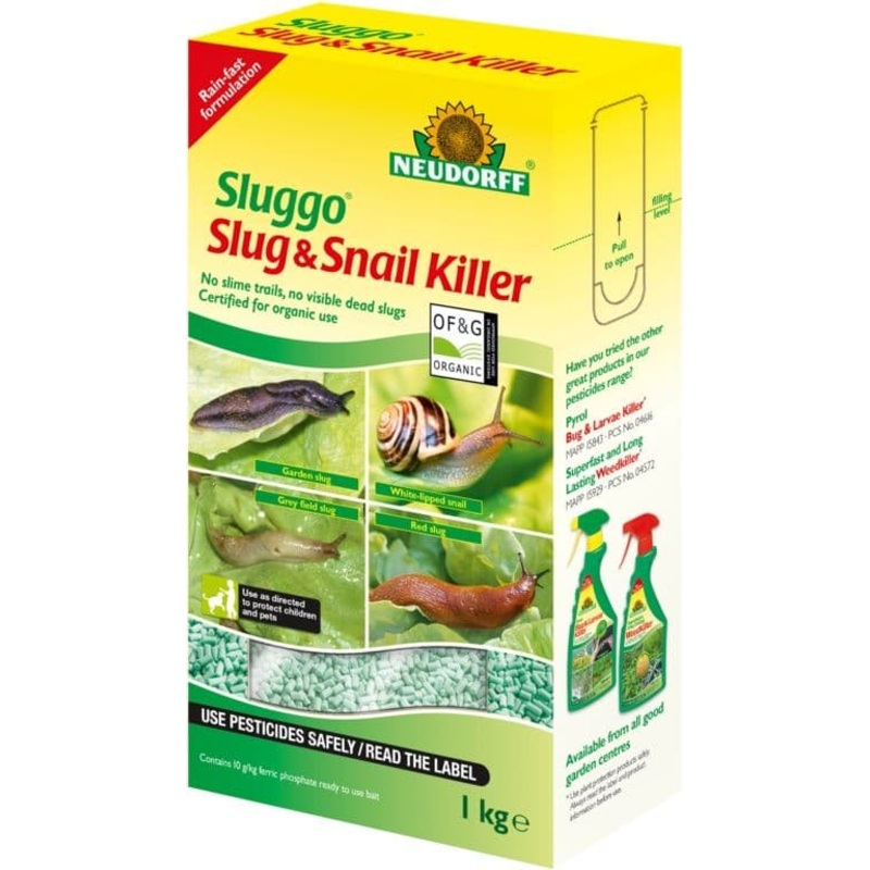 Neudorff Sluggo Slug & Snail Killer – 1kg