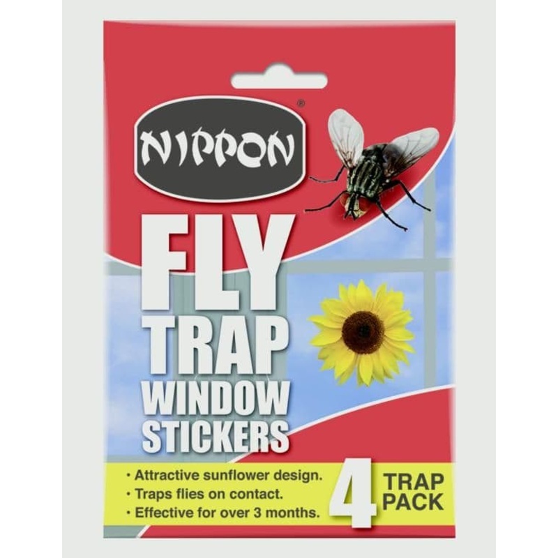 Nippon Fly Trap Window Stickers – 22g