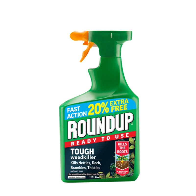 Roundup Tough RTU – 1L Plus 20% Extra Free
